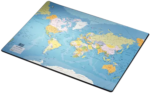 Schreibunterlage "Die Welt" französisch