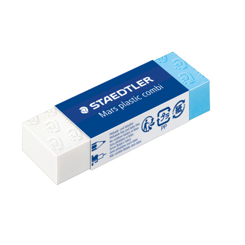 STAEDTLER weiß/blau Marsplastik